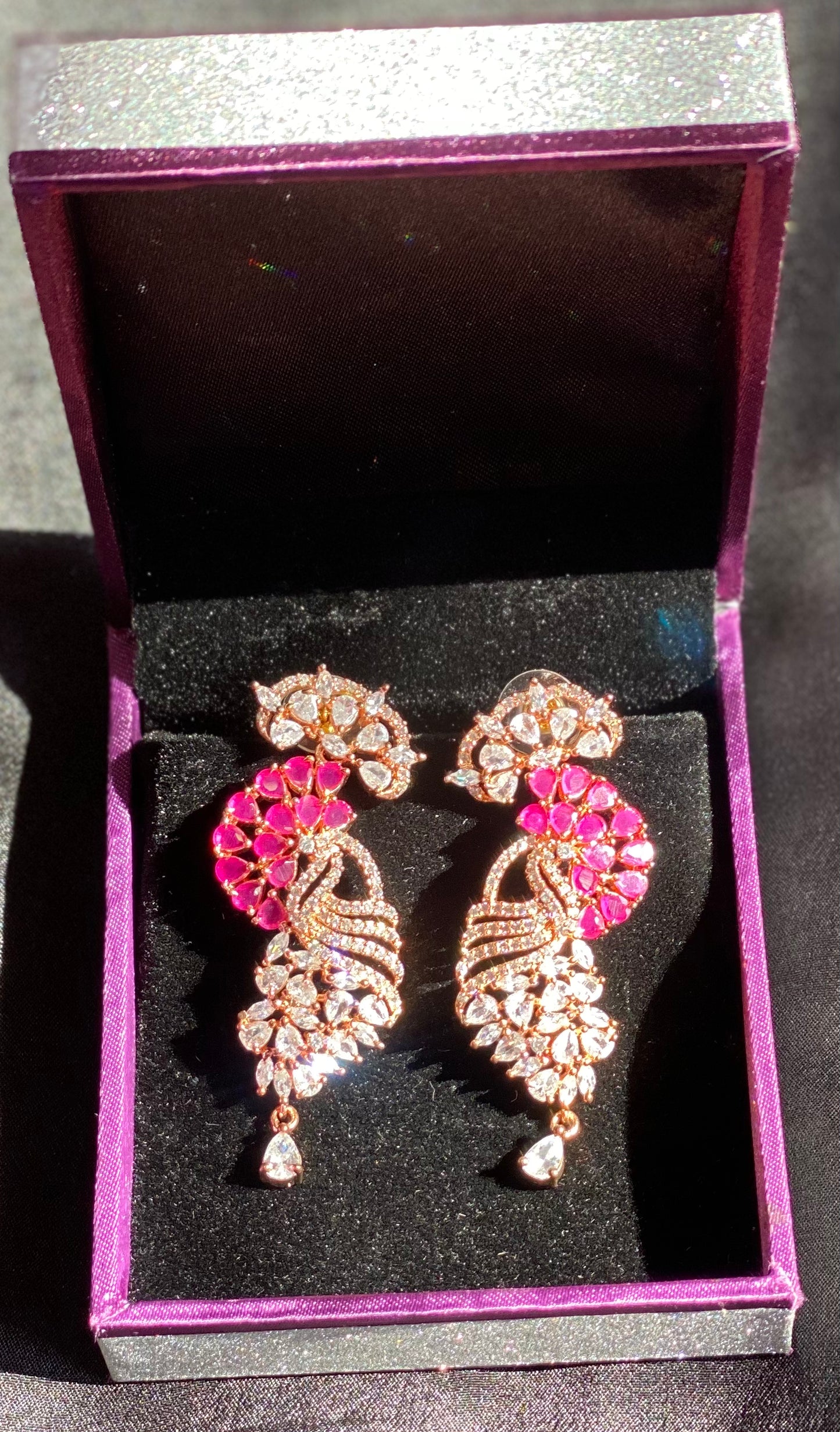 Unique Rhinestone Earrings