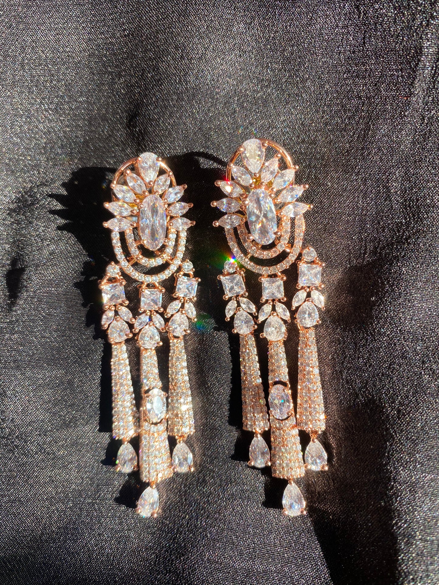 Stunning Rhinestone Earrings